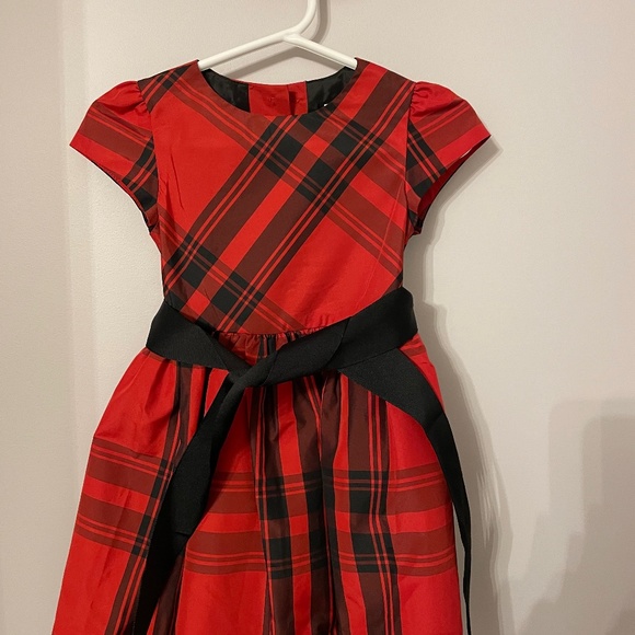 Ralph Lauren Tartan Dress/Red - Picture 1 of 1